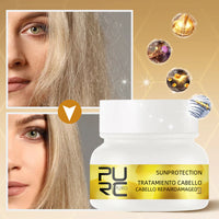 UV Defense Hair Mask application