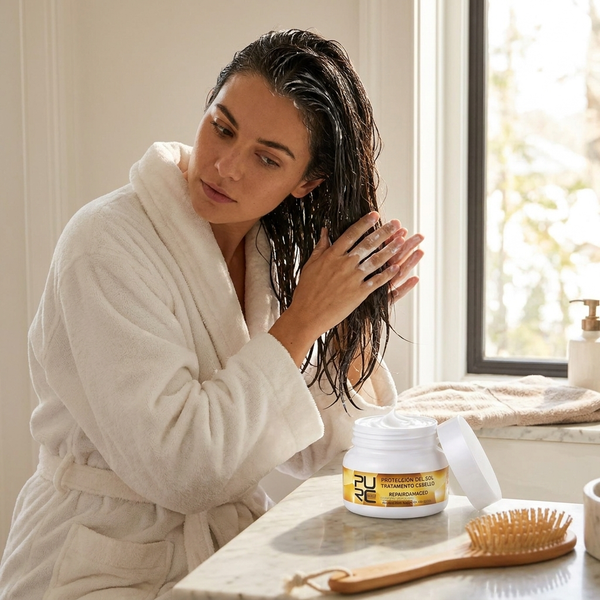 UV Defense Hair Mask — Sun Protection Treatment