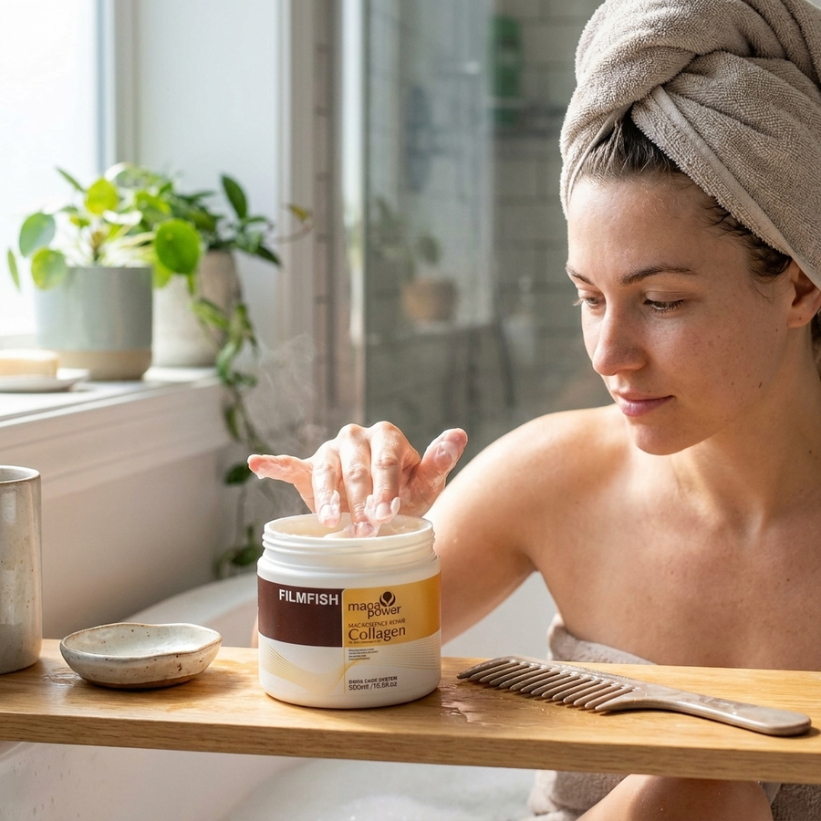 Collagen Repair Hair Mask lifestyle